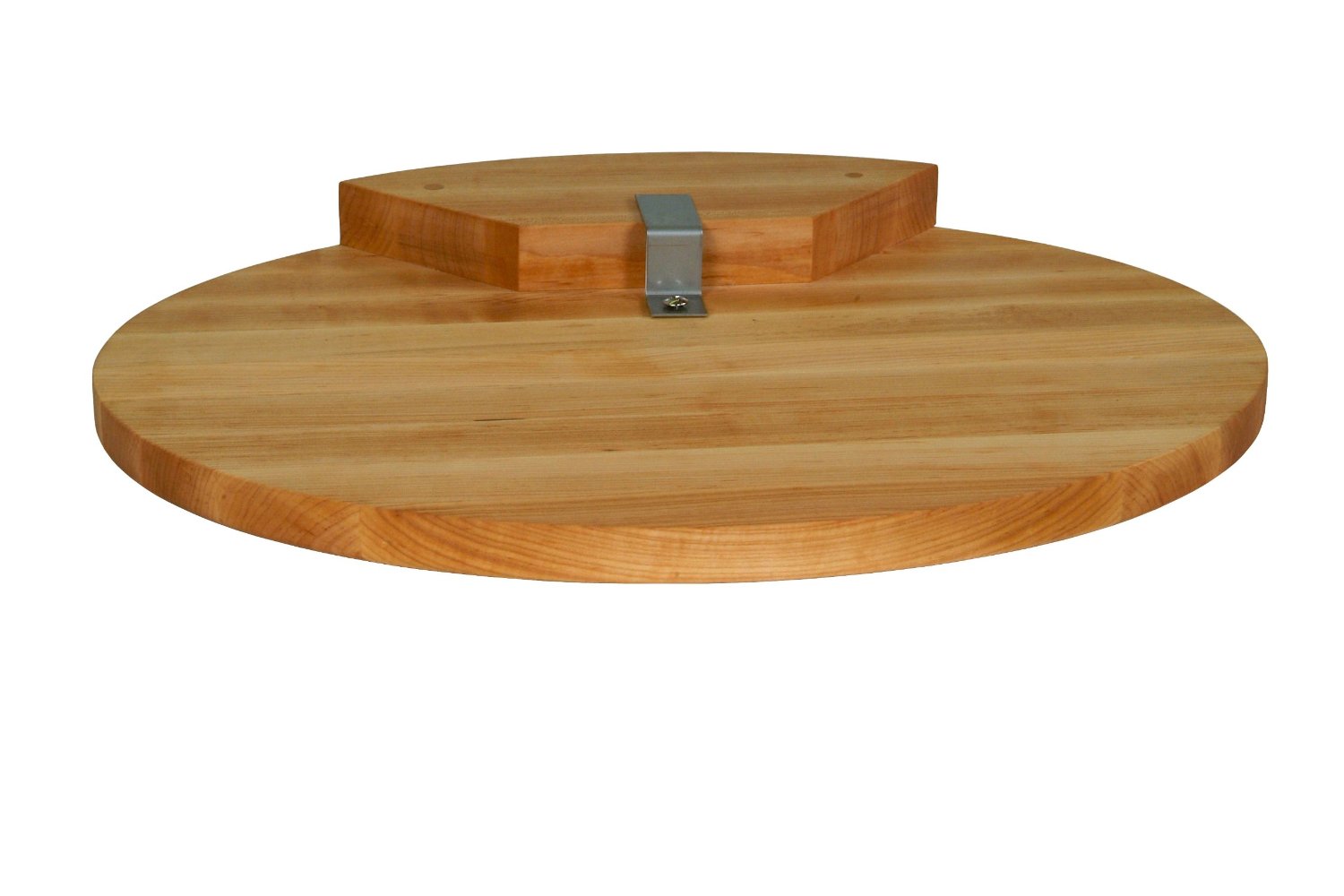 John Boos Corner Counter Saver 24-by-18-Inch Oval-Shaped Cutting Board upsidedown