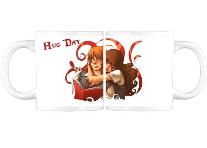 Happy Hug Day Mug