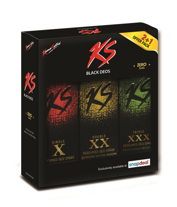 Happy Valentine's Day gift him Kamasutra deo pack