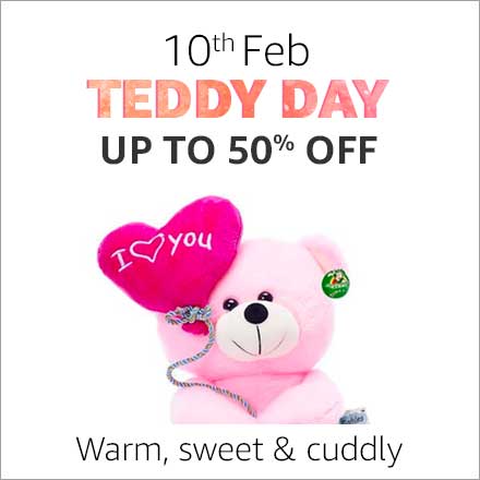 Amazon.in 10 February Teddy Day