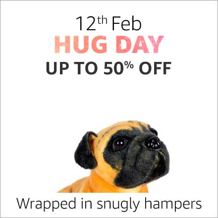 Amazon.in 12 February Hug Day