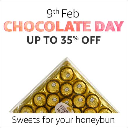 Amazon.in 9 February Chocolate Day